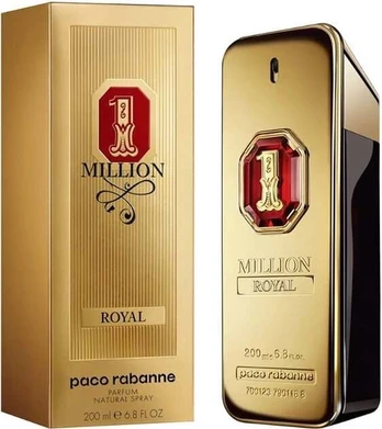 Kvapusis vanduo Paco Rabanne EDP One Million Royal vyrams, 200 ml