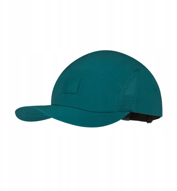 Penkių panelių kepurė su snapeliu BUFF 5 Panel Go, žalsvai mėlyna