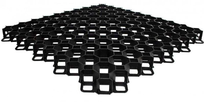 KRATKA OGRODOWA CZARNA 40mm /60cm x 60cm MULTI GRID