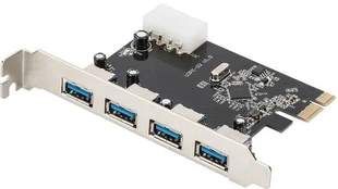 Digitus Expansion card/Controller USB 3.0 PCI Express, 4xUSB 3.0, Chipset: VL805-DS-30221-1