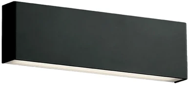 12,2W LED sieninis šviestuvas HUGO, juodas, 3000K, 4243601