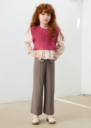 MAYORAL kelnės, moka mix, 4.525-75, 128 cm