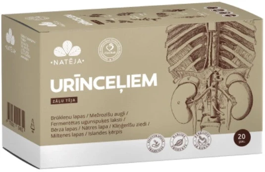 NATEJA Arbata šlapimo takams N20