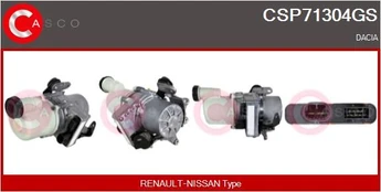 Hidraulinis siurblys, vairo sistema CASCO CSP71304GS