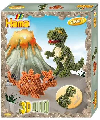 Dante Hama Beads Hama – Midi dovanų dėžutė 3D Dino (383250)