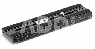 Manfrotto Video camera plate (180mm long) with metric ruler kaina