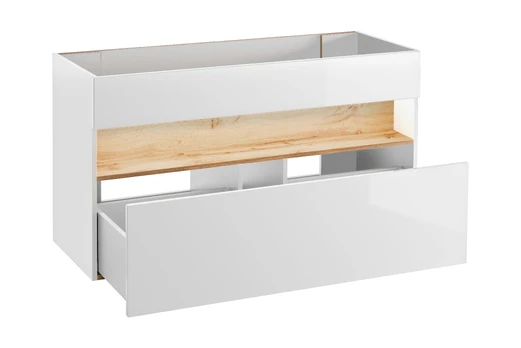 Vonios spintelė COMAD BAHAMA WHITE 854 FSC, balta