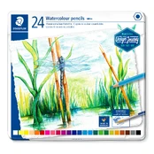Staedtler - Watercolor colored pencil, 24 pcs (14610C M24) kaina