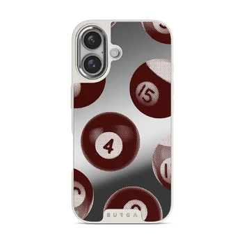 Cue - iPhone 16 Case, Elite Mirror Light (MagSafe) / Silver