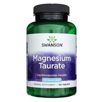 Swanson Magnesium Taurate 100 mg – 120 tabl.