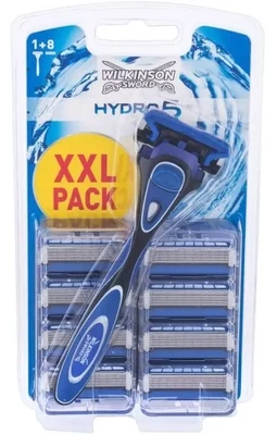 Skustuvas vyrams Wilkinson Hydro 5 + 8 skustuvo galvutės