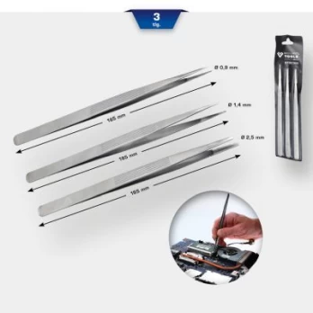 Pincetų rinkinys KS TOOLS BT067905