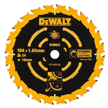 Pjovimo diskas Dewalt Extreme DT10302-QZ, 184mm, 24T