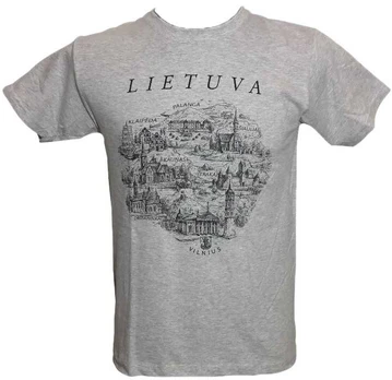 Vilnius Lietuva Marškinėliai, Dydis: S