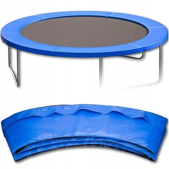 KILIMĖLIS, APSAUGINIS TRAMPLINO KRAŠTAS STORAS 244-252 cm, BREZENTAS, STIPRUS