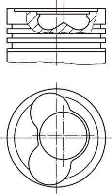 Stūmoklis MAHLE 030 59 00