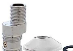 Broen Tilg.Stk. Ex 3/4x1/2 F. - med roset-afsp.