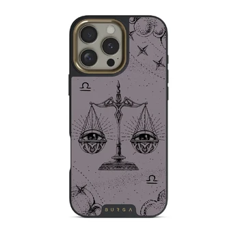 Libra - iPhone 16 Pro Case, Elite Dark (MagSafe) / Gold / Purple