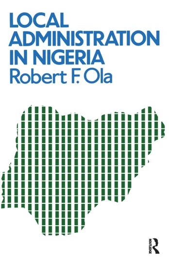 Local Administration In Nigeria