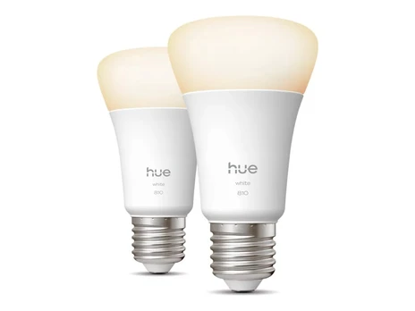 Philips Hue White 810lm A60 E27 2 spuldzes 929003856005 8721103072566
