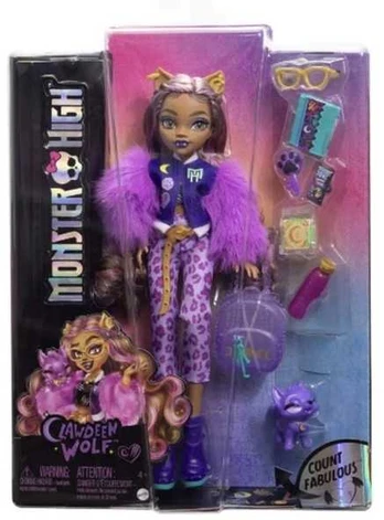 Mattel Monster High Core lėlė Clawdeen