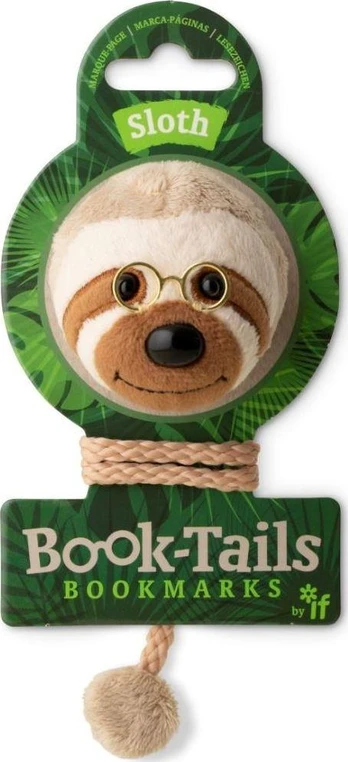 IF Book-Tails Sloth pliušinė žymė
