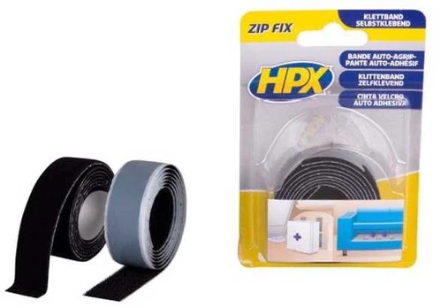 Zip fix (hooks) - 20mm x 1m + zip fix (loops) - 20mm x 1m