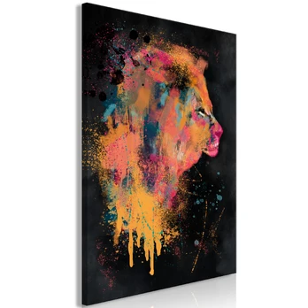 Artgeist Paveikslas - Lion Humors (1 Part) Vertical