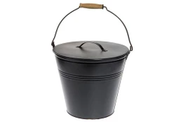 Pelenų kibiras 182978, 12 l, juoda sp.