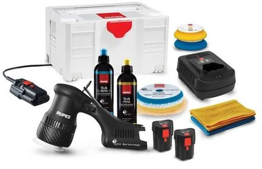 Rupes HLR75 Mini polisher iBrid technology m. strømadapter