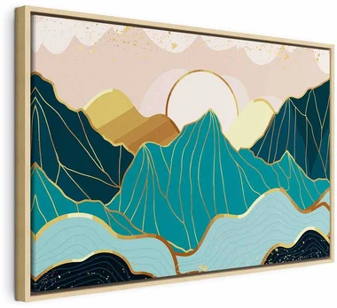 Artgeist Paveikslas - Žalias Pastures (1 Part) Wide