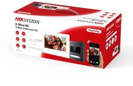 Video Intercom Kit Hikvision DS-KIS704EY/Aluminum