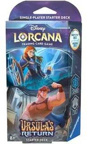 Ravensburger Disney Lorcana: Ursula's Return - Starter Deck Anna & Hercules