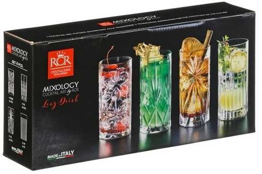 RCR Stiklinių rinkinys MIXOLOGY (4)