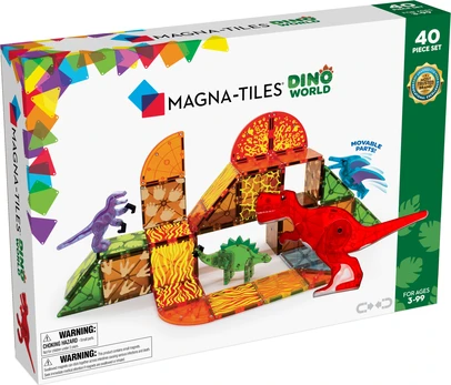 Magna-Tiles - Dino World 40 pcs set (90232)