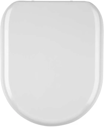 Beldray LA072771PEU7 Anti-bac D-shaped Toilet Seat, Baltas