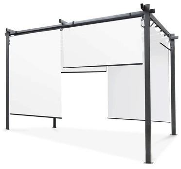 Pavėsinė Pergola SPRINT PLUS 290x395 cm, Anthracite/White