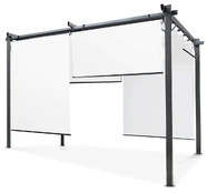 Pavėsinė Pergola SPRINT PLUS 290x395 cm, Anthracite/White kaina