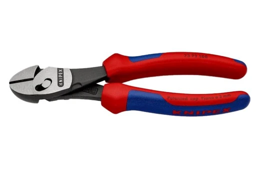 Replės šoninio kirpimo 180mm (73 72 180, KNIPEX)