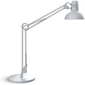 LED rašomojo stalo lempa MAULstudy, sidabrinė, 49 cm, E27