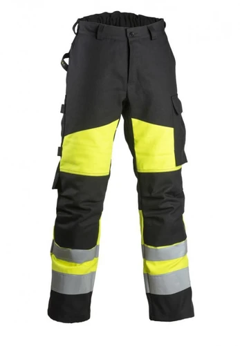Welders winter trousers Multi 6438, yellow/black 48, Dimex