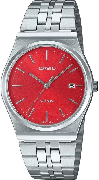 Casio Mtp-b145d-4a2vef laikrodis, raudonas, sportinis