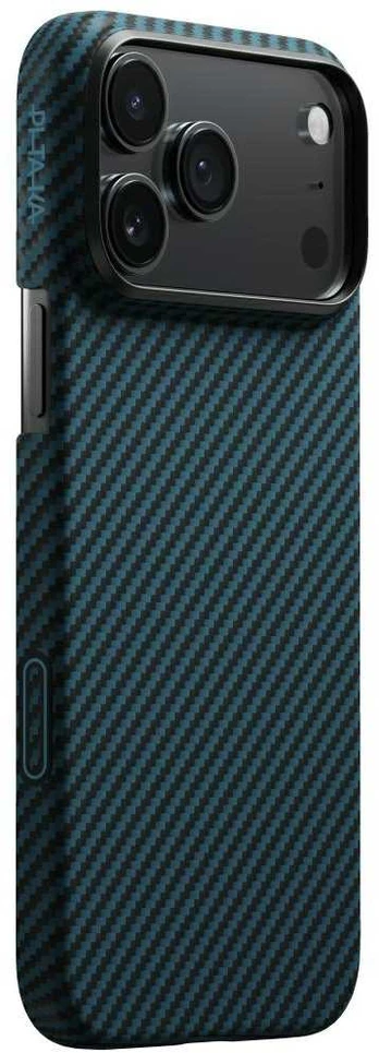 Dėklas Pitaka Ultra Slim Case Apple iPhone 17 Pro, mėlynas