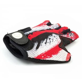 Author Gloves Junior X6 s/f M (red/baltas/juodas)