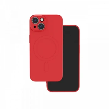Dėklas Simple Color Mag case for iPhone 15 6,1' red