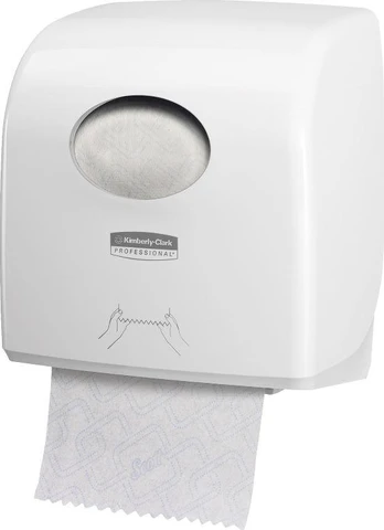 Kimberly-Clark rankšluosčių ritininis dozatorius baltas (7955)