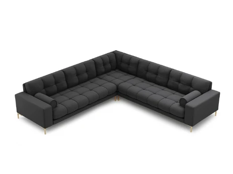 Symmetrical Corner Sofa, "Bali", 6 Seats, 256x256x75 Made in Europe