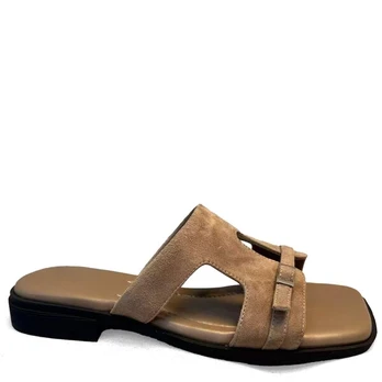 SERGIO MORETTI Šlepetės moterims, Smėlio, Slippers