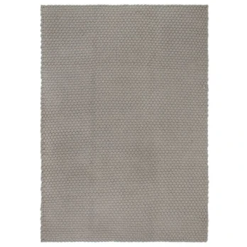 Kilimas, pilkos spalvos, 160x230cm, medvilnė, stačiakampis