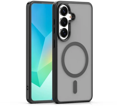 Dėklas Telforceone Mag Matt case for Google Pixel 10A juodas big hole